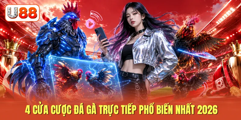 4 cửa cược đá gà trực tiếp phổ biến nhất 2026 4 cửa cược đá gà trực tiếp phổ biến nhất 2026