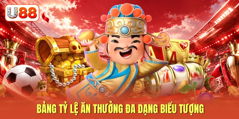 Bảng tỷ lệ ăn thưởng đa dạng biểu tượng Bảng tỷ lệ ăn thưởng đa dạng biểu tượng